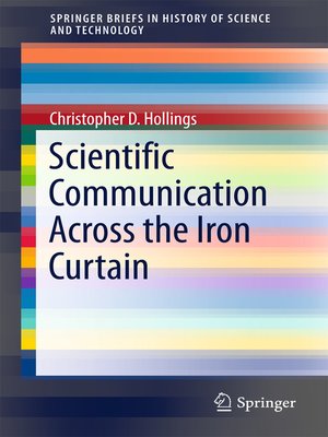 cover image of Scientific Communication Across the Iron Curtain